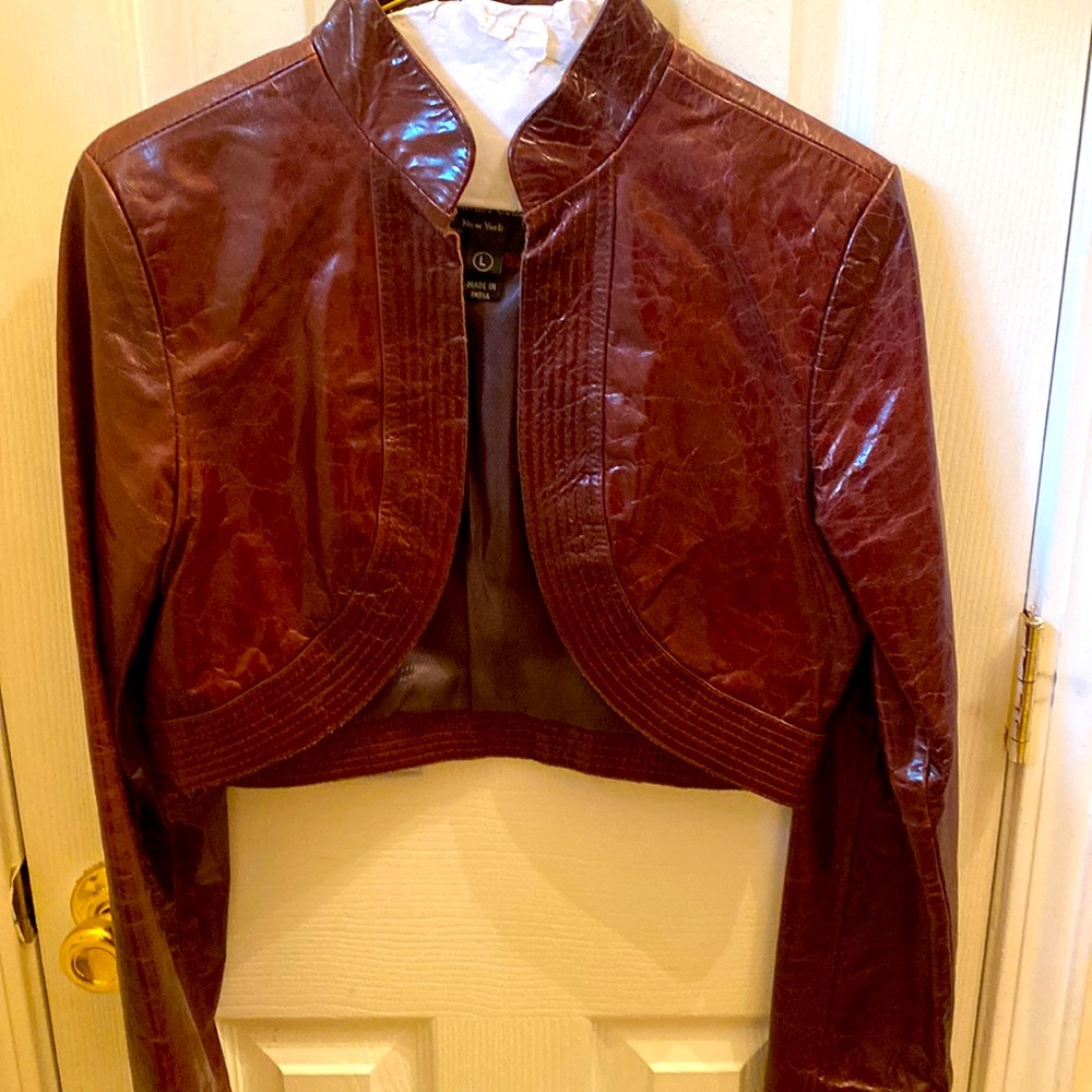 Pleather jackets